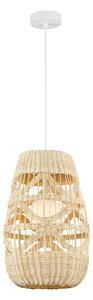 Závěsné svítidlo Arona, 1x ratanové stínítko, (fi 25cm), w