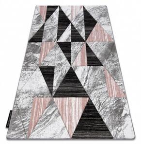 Kusový koberec Nano šedorůžový 140x190cm