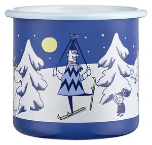 Muurla Hrnek Moomin Starry Night 0,37l, smalt / modrý