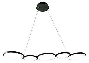 Závěsné LED svítidlo Olympia, 5x LED 50w, 4000k, b