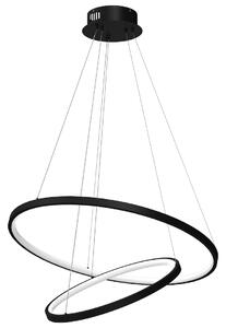 Závěsné LED svítidlo Hoop, 2x LED 51w, 4000k, b