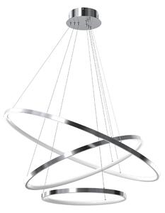 Závěsné LED svítidlo Hoop, 3x LED 93w, 4000k, ch