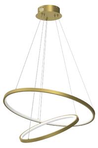 Závěsné LED svítidlo Hoop, 2x LED 51w, 4000k, g