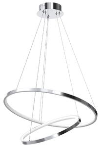 Závěsné LED svítidlo Hoop, 2x LED 51w, 4000k, ch