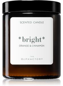 Ambientair The Olphactory Orange & Cinnamon vonná svíčka Bright 135 g