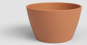 Květináč NÚBIA, 12 cm, keramika, oranžová