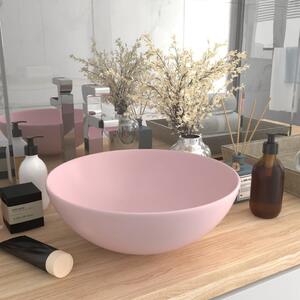 Koupelnové umyvadlo Gimell - keramické | matně růžové