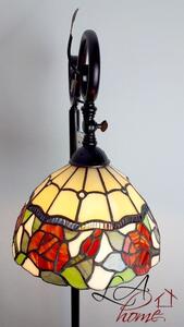 Stojací lampa Tiffany Rosalin - 40*27*152 cm / E27/60w