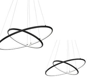 Závěsné LED svítidlo Orion, 2x LED 53w, 3000k, b
