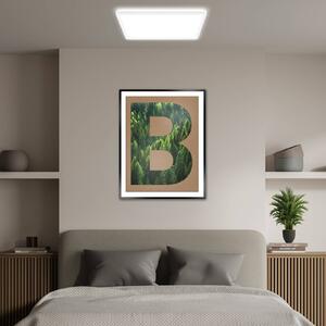 LED stropní svítidlo Tava A, 42x42 cm, plast, bílá