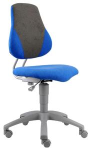 Rostoucí židle ELEN modrá/šedá