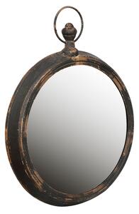 Kulaté retro zrcadlo ve tvaru stopek Raer - 62*6*78 cm