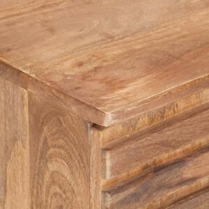Noční stolek Illiam - 40x35x51 cm | masivní mangovníkové dřevo