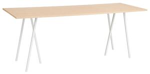 HAY Stůl Loop Stand High, Oak / White, 250 x 93 cm