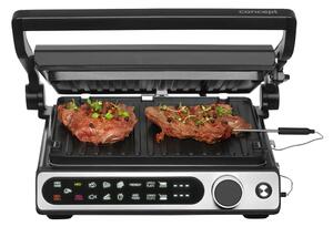 Concept ge3500 - Kontaktní gril s teplotní sondou 2000W/230V černá