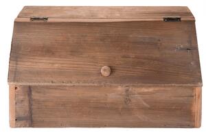 Dřevěná bedýnka s víkem - 40*22*22 cm