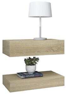 Noční stolek Allkaz - dřevotříska - 60x35 cm | dub sonoma