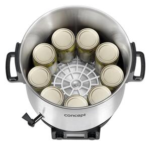 Concept ZH0040 - Zavařovací hrnec 27 l 2000W/230V nerez/černá