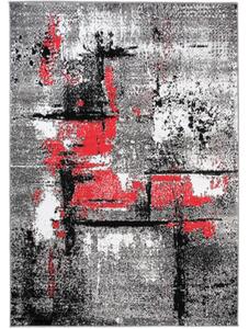 Kusový koberec PP Jonor šedočervený 300x400cm