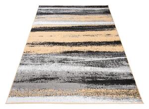 Kusový koberec PP Elpa šedožlutý 140x200cm