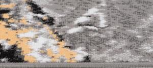 Kusový koberec PP Kevis šedožlutý 200x200cm