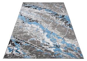 Kusový koberec PP Kevis šedomodrý 120x170cm