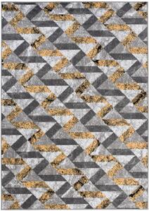 Kusový koberec PP Inis šedožlutý 140x200cm