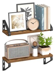 Nástěnné police LWS042K01 (2 ks)