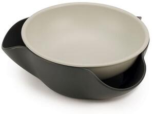 Joseph Joseph Double Dish miska 17.5x16.5x6.5 cm šedá-bílá 20156