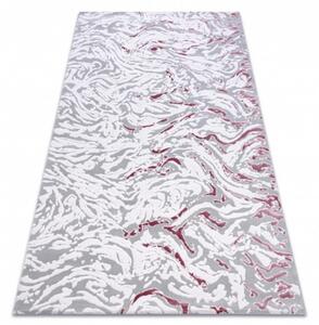 Luxusní kusový koberec akryl Etna šedorůžový 80x150cm