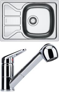 Set Franke N95 (dřez FLN 611-62/44 + baterie FC 9547.031 Chrom) 101.0731.373