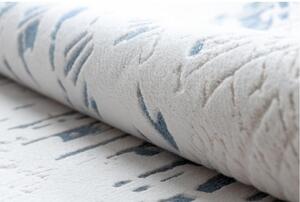 Luxusní kusový koberec akryl Ilona smetanovo modrý 80x150cm