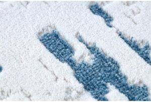 Luxusní kusový koberec akryl Ilona smetanovo modrý 80x150cm