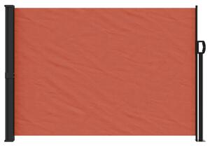 Zatahovací boční markýza terakotová 140 x 500 cm