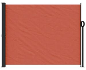 Zatahovací boční markýza terakotová 160 x 600 cm