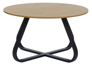 Konferenční stolek Unique Furniture CESURA 80x80 cm hnědý dřevo 50440000