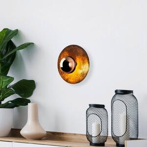 Nástěnné svítidlo Kurt 13351, měděná barva, kov, Ø 38 cm