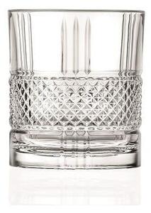 RCR BRILLANTE SKLENICE NA WHISKY 340ML SADA 6KS