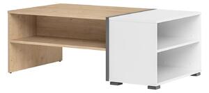 Szynaka Konferenční stolek Moet 41 108 cm ořech americký Jackson/bílý/grafit