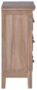 Příborník Leigh se 3 zásuvkami - 60x30x75 cm | masivní teakové dřevo
