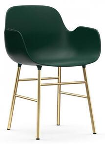 Form, Podnož Mosaz, materiál Form zelená Normann Copenhagen
