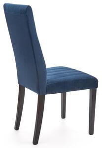 Jídelní židle DAIGU 2 modrá/černá