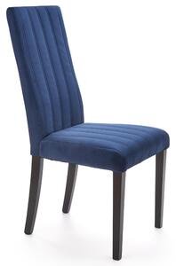 Jídelní židle DAIGU 2 modrá/černá
