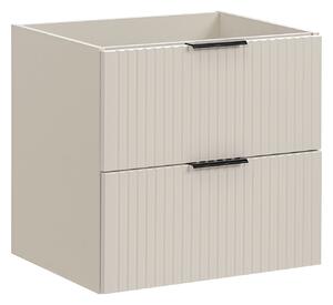 Comad Adel Cashmere skříňka 60x46x57 cm pod umyvadlo závěsná béžová ADEL CASHMERE 82-60-2S