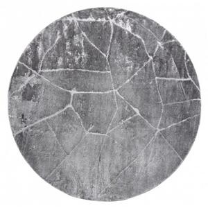 Kusový koberec Mramor šedý 2 kruh 120cm