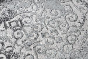 Kusový koberec Cory šedý kruh 100cm