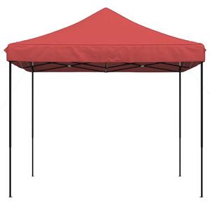 Skládací party stan pop-up vínový 292 x 292 x 315 cm