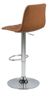 Barová stolička Emu eko kůže hnědý