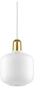 Amp Lamp white/brass, Rozměr Malé Normann Copenhagen