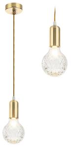 Toolight - závěsná lampa Retro Gold G9 APP649-1CP, zlatá, OSW-08160